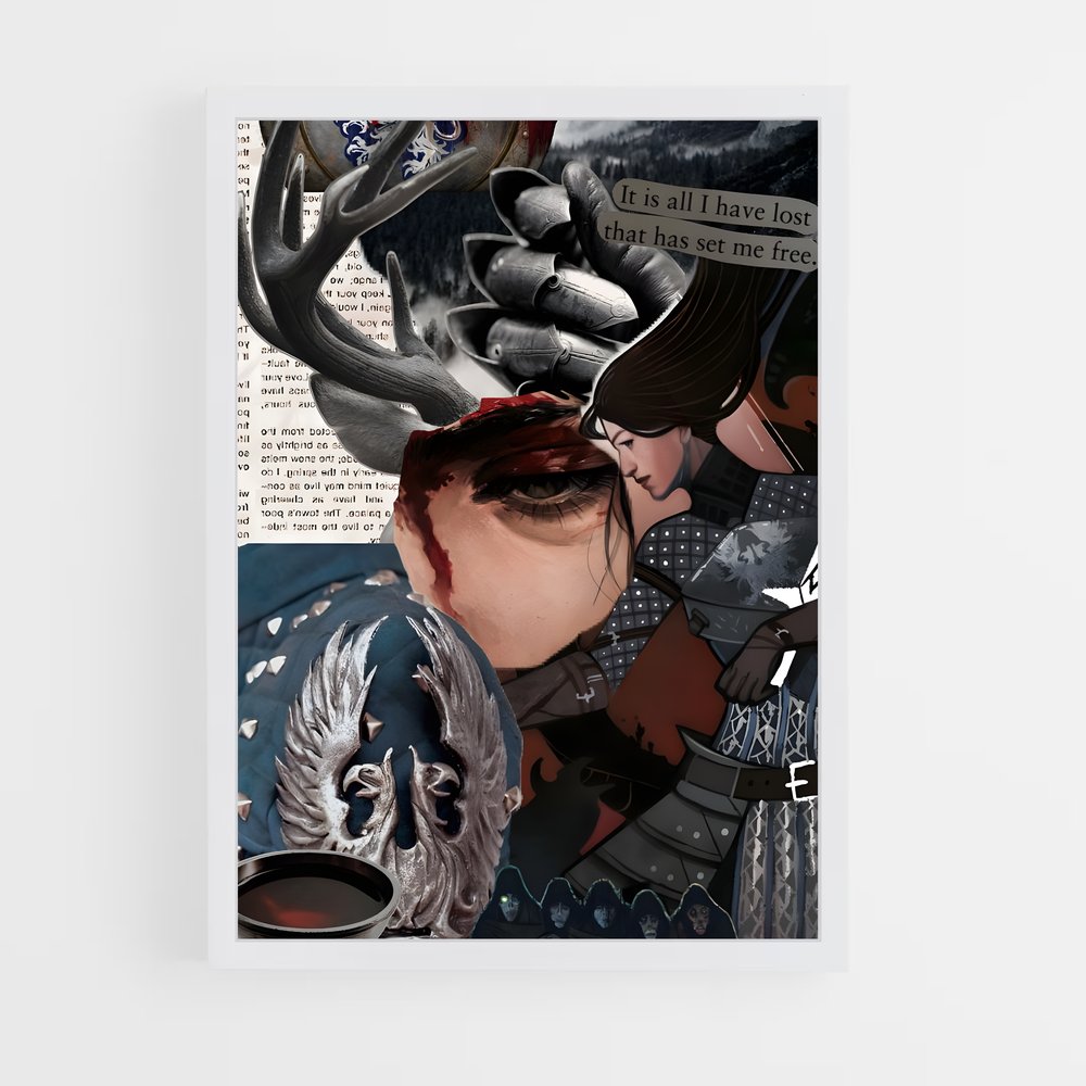 Poster L'Helm du Destin – affiche Dragon age (vue 3)